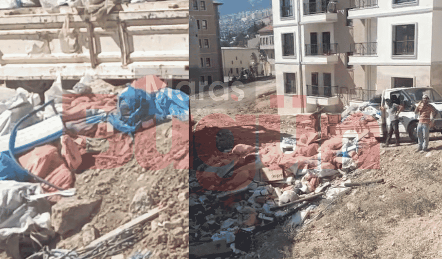 Kahramanmaraş Kuyucak TOKİ’de tepki çeken görüntüler!
