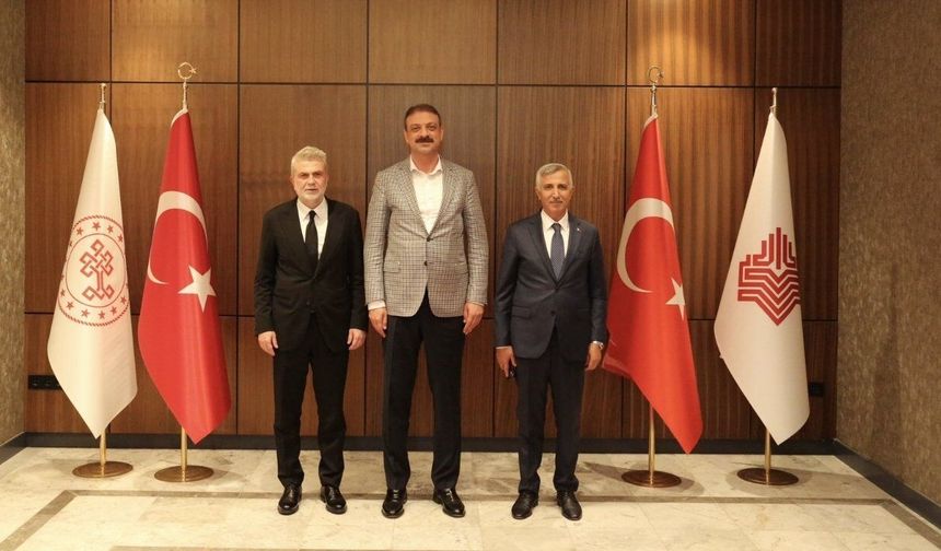 Kahramanmaraş'ın tarihi eserleri için Ankara'da kritik görüşme