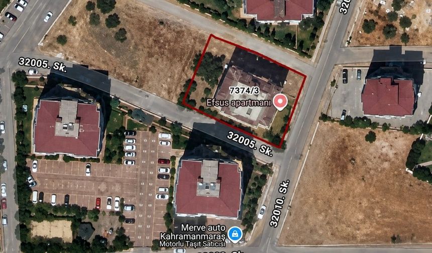 Kahramanmaraş’ta 3 milyon 815 bin TL’ye daire icradan satılıyor