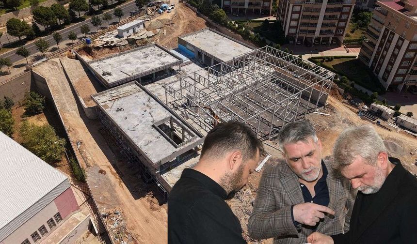 Kahramanmaraş’ta 370 milyonluk Gençlik ve Spor Merkezi yükseliyor