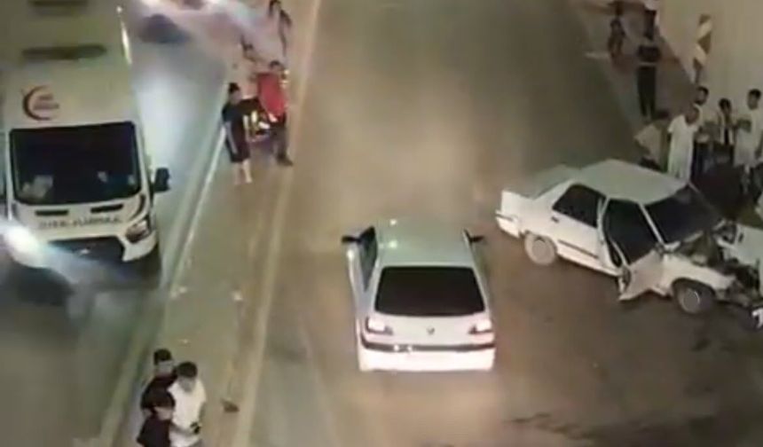 Kahramanmaraş’ta İki Araç Birbirine Girdi: 4 Yaralı