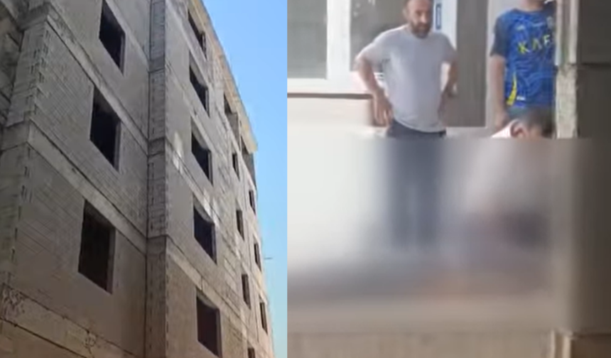 Kahramanmaraş’ta inşaatın 7. katından düşen işçi öldü