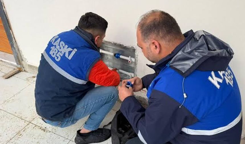 Kahramanmaraş'ta kaçak su kullananlar tek tek tespit ediliyor