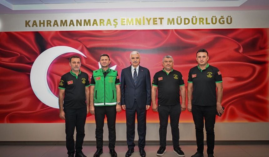 Kahramanmaraş'ta sivil toplum ve siyaset temsilcilerinden emniyet ziyareti