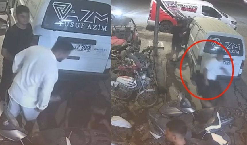 Kahramanmaraş’ta talihsiz anlar: Yürürken bir anda çukura düştü