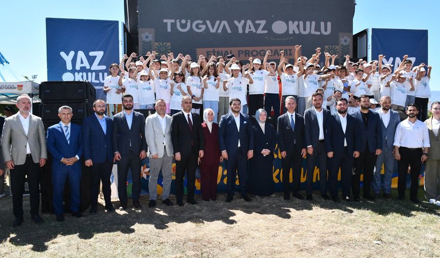 Kahramanmaraş'ta TÜGVA yaz okulları coşkulu törenle sona erdi