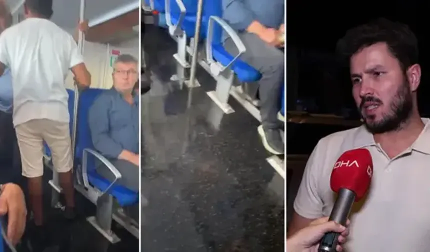 KKTC’de gemi faciası: Batan feribotun son anları kamerada