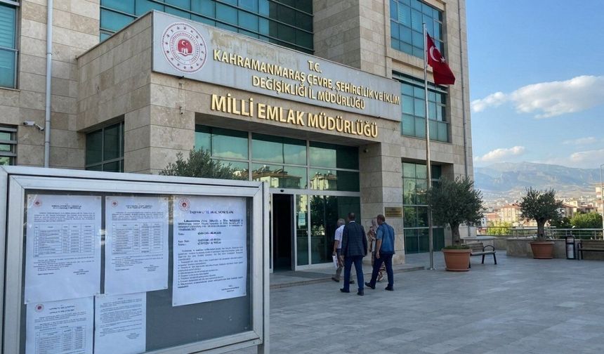 Milli Emlak’tan dev satış listesi! Kahramanmaraş’ta 15 arsa ve 31 araç satılıyor