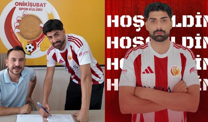 Onikişubatspor'dan şampiyon transfer! Yasin Berkay Yalçın imzayı attı