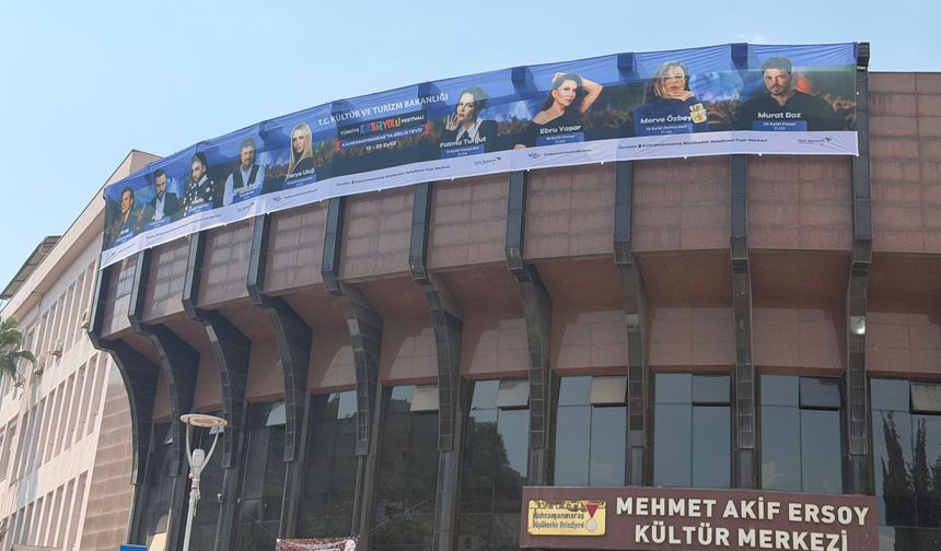 Türkiye Kültür Yolu Festivali’nde Kahramanmaraş’a gelecek sanatçılar belli oldu