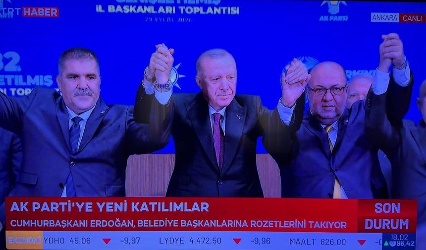 Akpınar ve Karaca AK Parti’ye katıldı