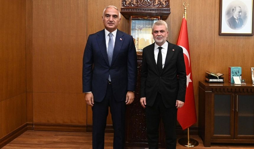 Başkan Görgel, Bakan Ersoy’u Ağırladı! Kahramanmaraş’ın Tarihi Mirası Masaya Yatırıldı
