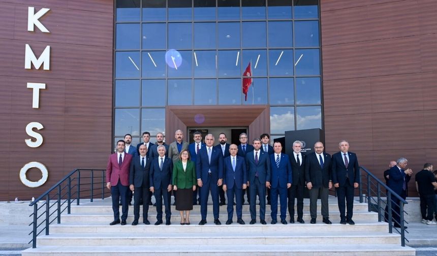 Deprem Bölgesindeki 11 İlin Temsilcileri KMTSO’da Buluştu