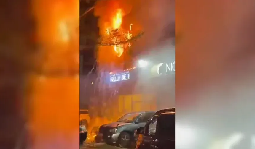 Düğün salonunda çıkan yangında 22 kişi hayatını kaybetti