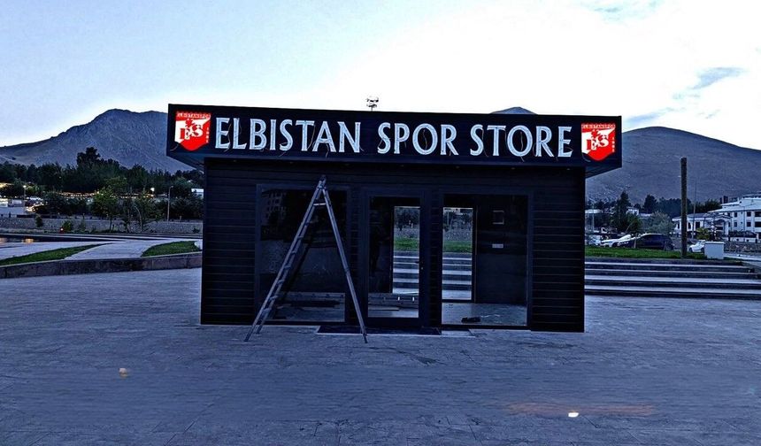 Elbistanspor Store kapılarını açmaya hazırlanıyor