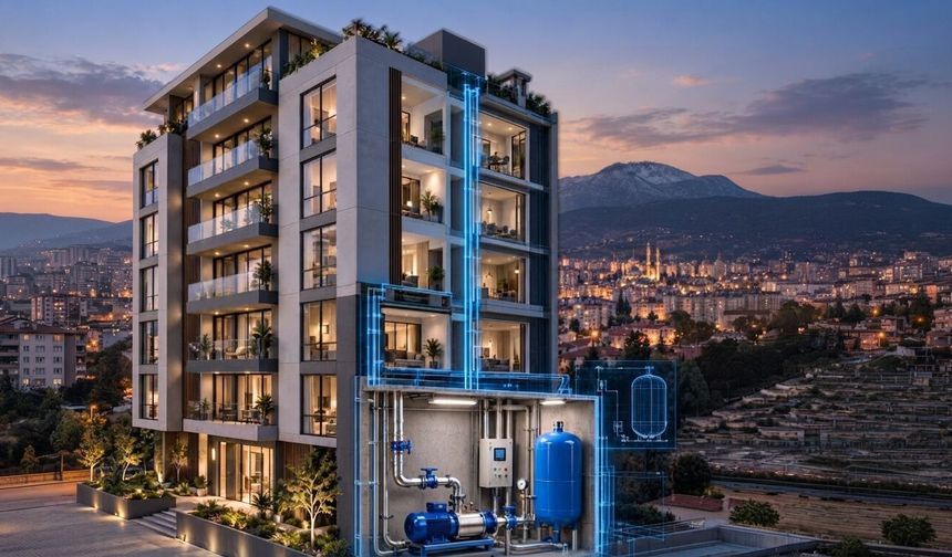Kahramanmaraş’ta yüksek katlarda yaşayanlara su basıncı uyarısı