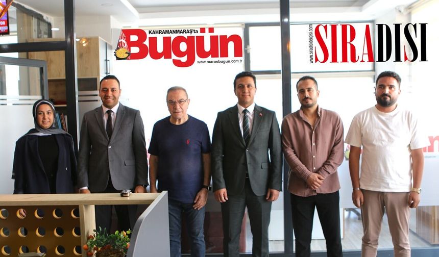 İletişim Başkanlığı’ndan Kahramanmaraş’ta Bugün Gazetesi’ne ziyaret