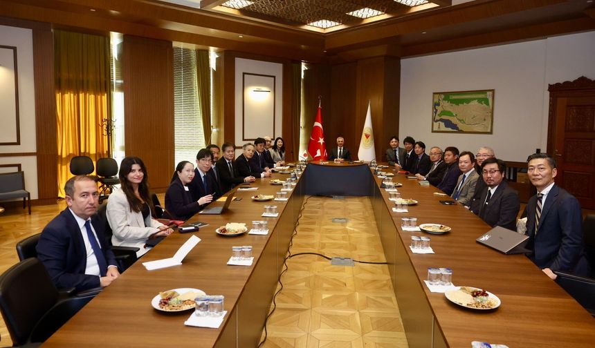 Japon heyetten Kahramanmaraş’a özel teknoloji sunumu