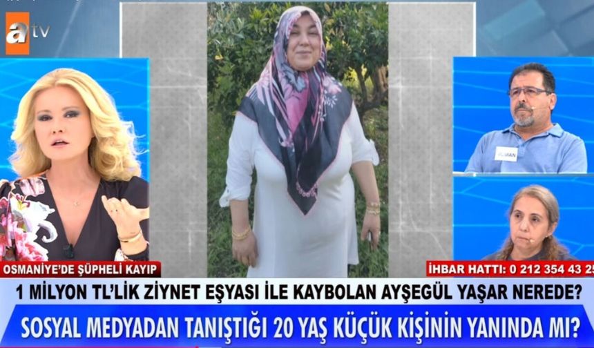 Kahramanmaraş Bağlantılı Ayşegül Yaşar Kaybında 1 Milyonluk İddia