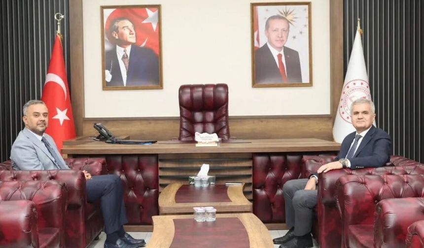 Kahramanmaraş İl Millî Eğitim Müdürlüğünde İki Ayrı Görüşme Gerçekleşti