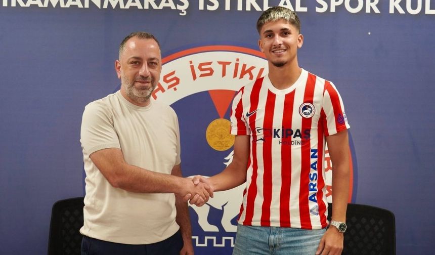 Kahramanmaraş İstiklalspor genç forvet Tümer Oruç'u kadrosuna kattı