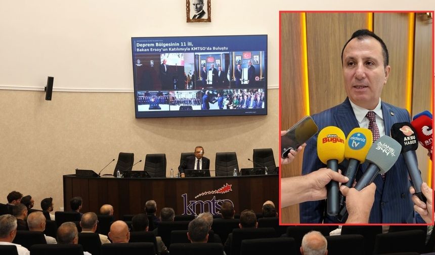 Kahramanmaraş KMTSO’da seçim öncesi son toplantı gerçekleştirildi