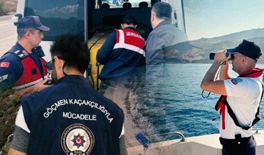 Kahramanmaraş’ın da yer aldığı denetimde 230 düzensiz göçmen yakalandı
