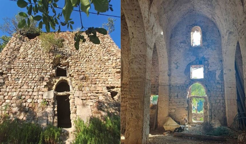 Kahramanmaraş’ın kaderine terk edilen tarihi Anabat Kilisesi