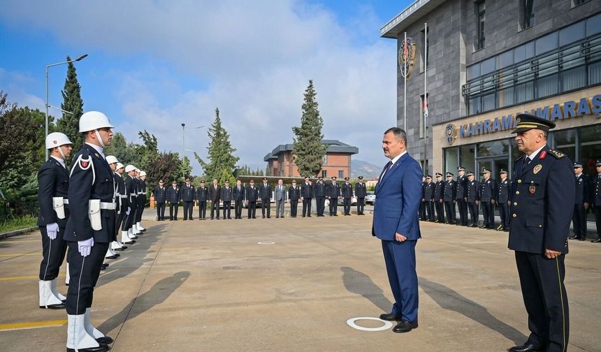 Kahramanmaraş’ın yeni Emniyet Müdürü Beyti Kalaycı göreve başladı