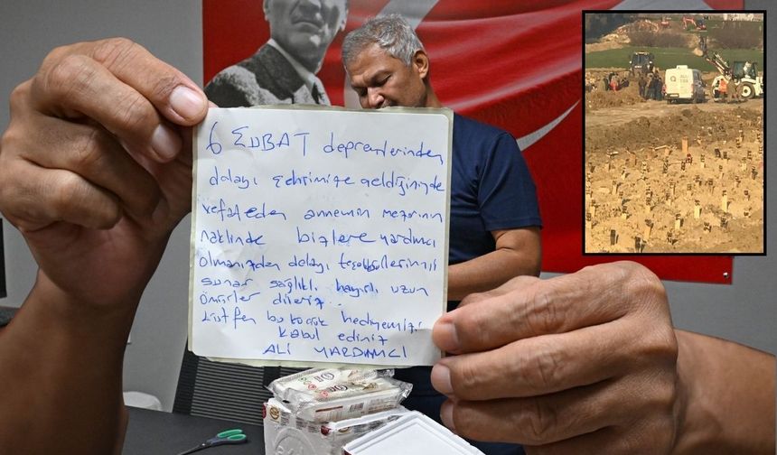 Kahramanmaraşlı depremzede 3,5 yıl sonra Maraş dondurmasıyla teşekkür etti