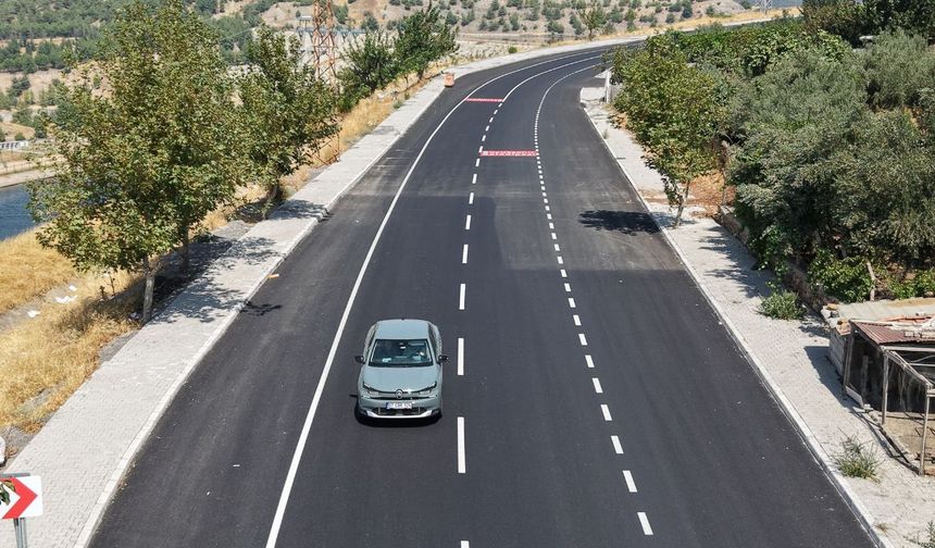 Kahramanmaraş'ta 40 milyonluk yol yatırımı tamamlandı