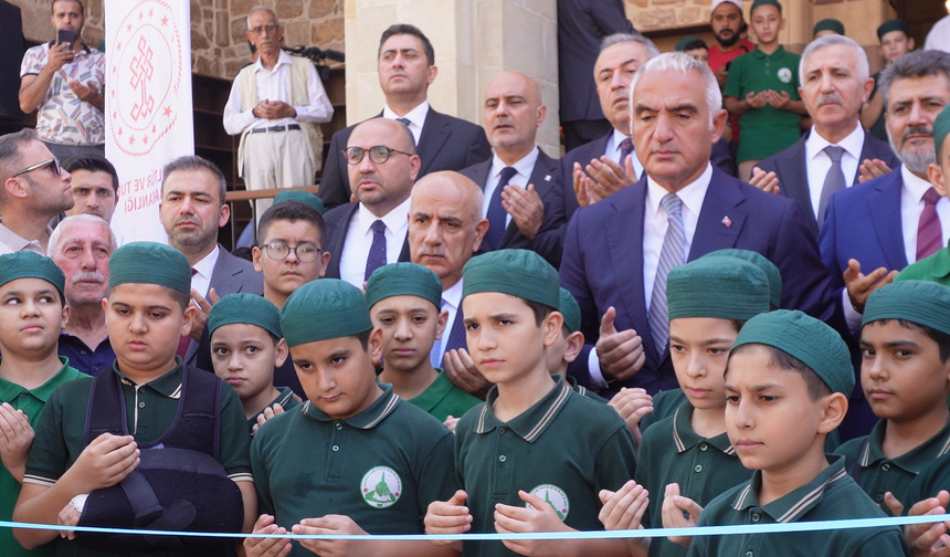 Kahramanmaraş’ta 5 tarihi cami yeniden ibadete açıldı