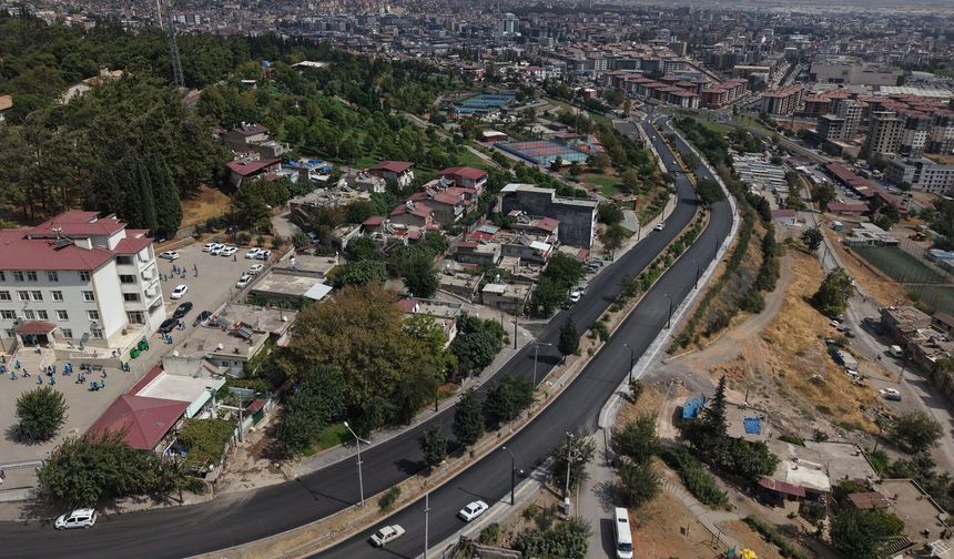 Kahramanmaraş'ta Ali Sezal Bulvarı 94 milyon TL’lik yatırımla yeniledi