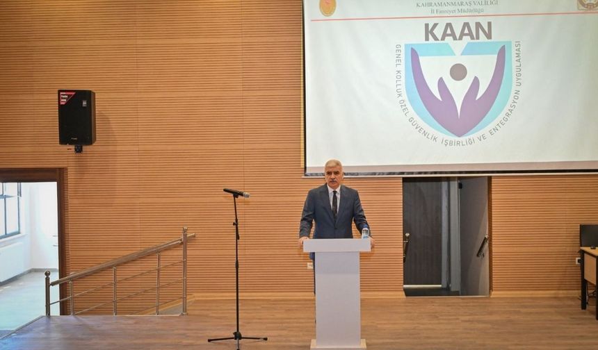 Kahramanmaraş'ta güvenlik zirvesi