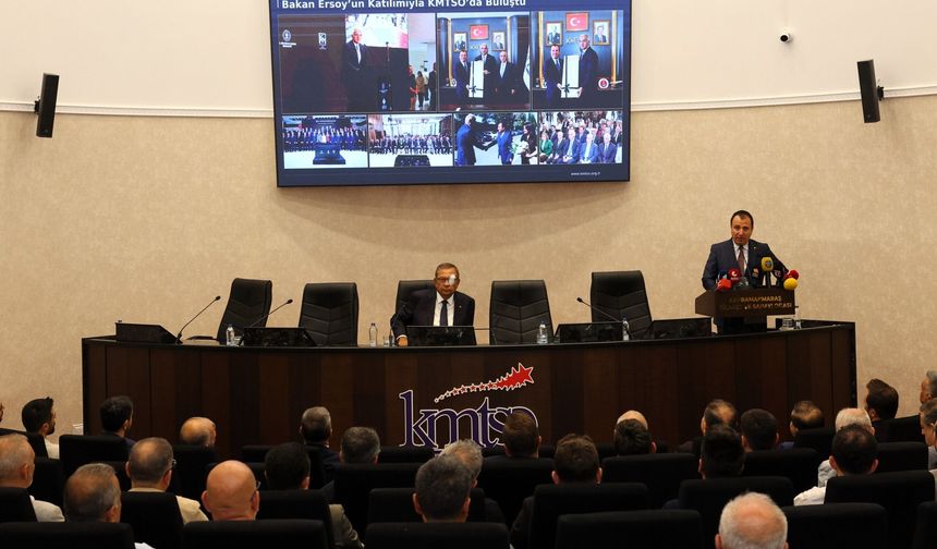 KMTSO Başkanı Buluntu rakamları açıkladı: Kahramanmaraş’a milyon dolarlık kaynak