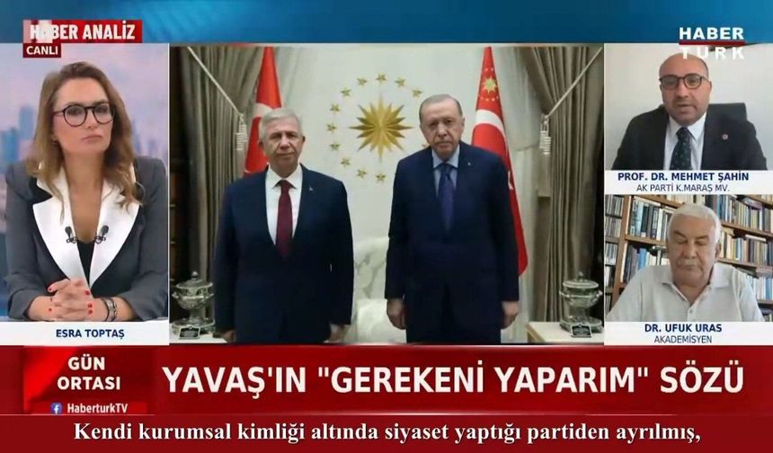 Milletvekili Mehmet Şahin’den Mansur Yavaş’a Beştepe çıkışı