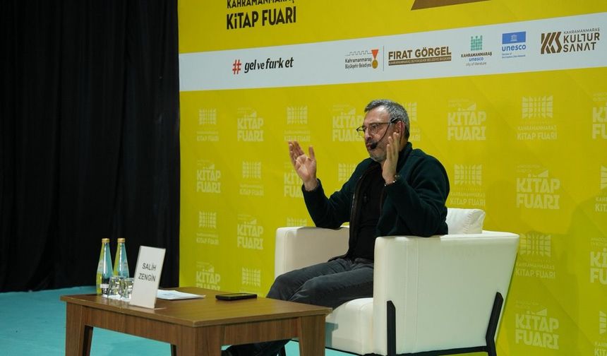 Kahramanmaraş Kitap Fuarı'nda Salih Zengin'den ailelere önemli uyarı