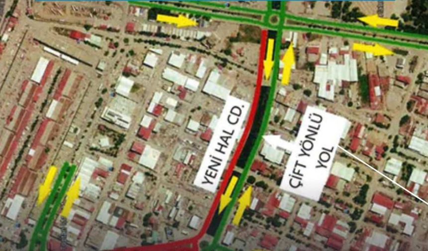 Kahramanmaraş’ta o cadde 7 Kasım’a kadar trafiğe kapalı