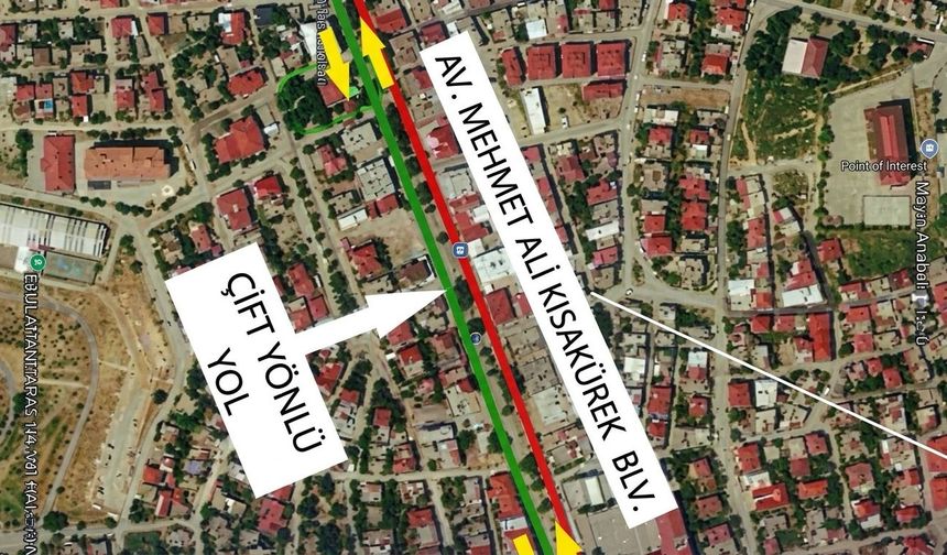 Kahramanmaraş’ta o bulvar 20 gün boyunca trafiğe kapalı
