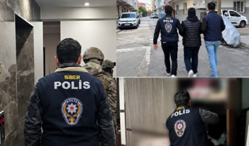 Kahramanmaraş dahil 27 ilde siber suç operasyonu: 303 tutuklama