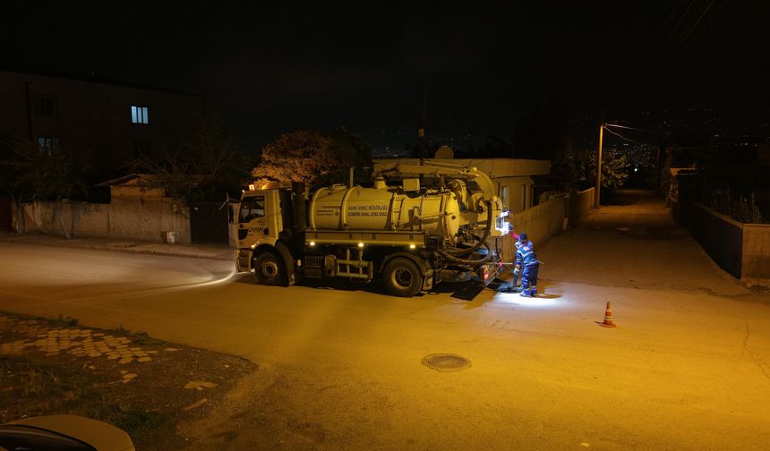 Kahramanmaraş’ta sağanak öncesi KASKİ harekete geçti! Ekipler sahada