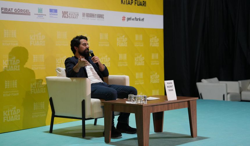 Kaan Murat Yanık, Kahramanmaraş Kitap Fuarı’nda Edebiyatın İzini Anlattı
