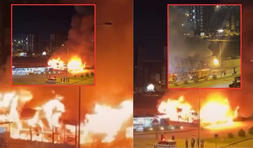 Kahramanmaraş Üngüt Mahallesi’nde İş Yerinde Yangın Çıktı