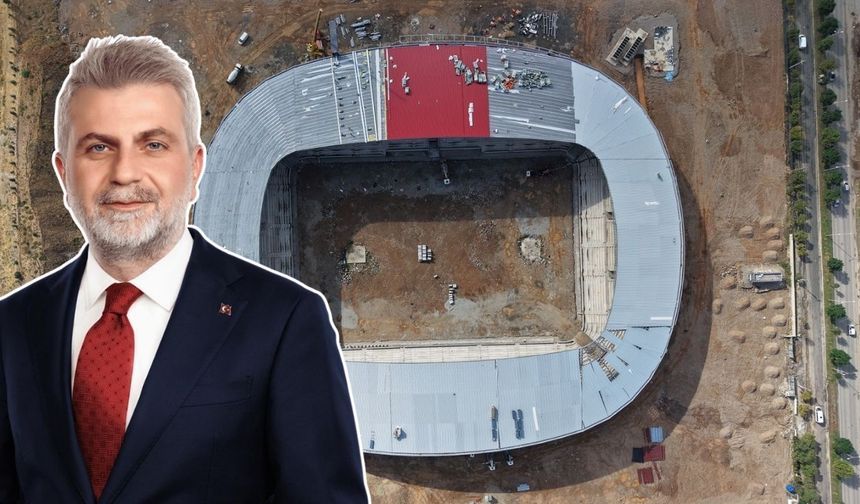 Kahramanmaraş’ın 17 bin 500 kişilik yeni stadyumunda sona yaklaşıldı