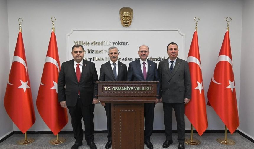 Kahramanmaraş'ın yönetim ve iş dünyası temsilcileri Osmaniye'de buluştu