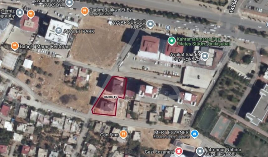 Kahramanmaraş'ta 2 milyon 480 bin TL'lik iş yeri icradan satışa çıkarıldı