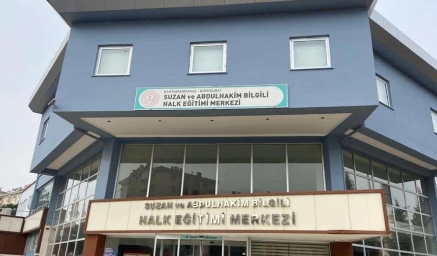 Kahramanmaraş'ta 6 farklı kurs için kayıtlar başladı!
