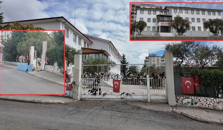 Kahramanmaraş’ta Ayser Çalık Ortaokulu’nun tabelası söküldü!