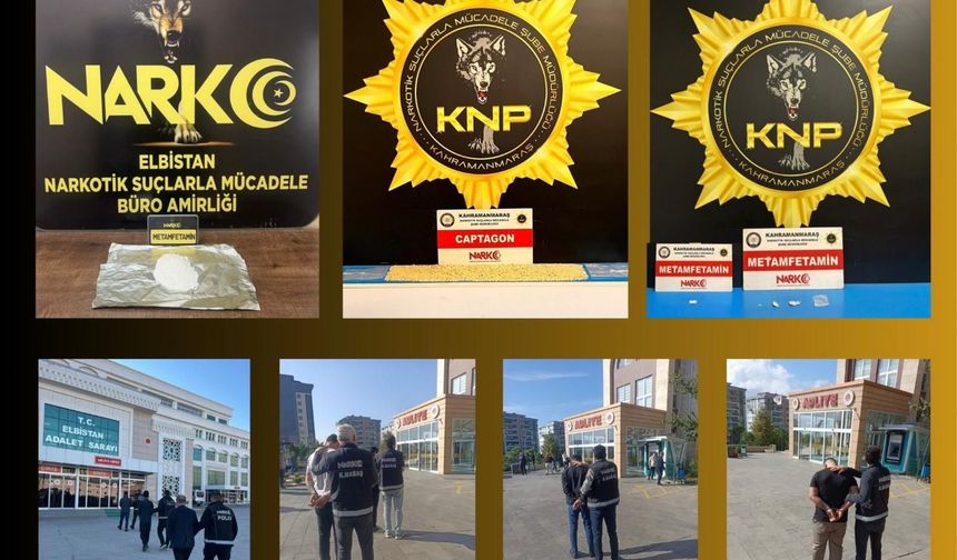 Kahramanmaraş’ta Binlerce Captagon Hap Ele Geçirildi