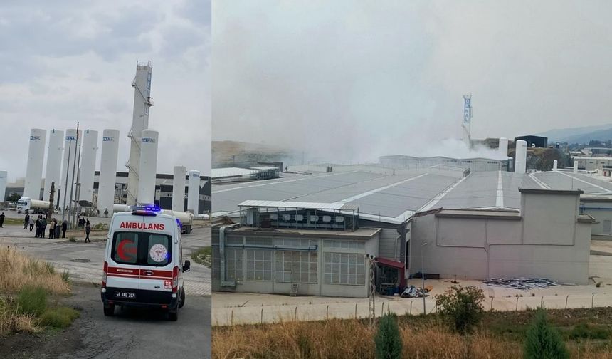 Kahramanmaraş’ta Gaz Dolum Tesisinde Patlama Meydana Geldi!